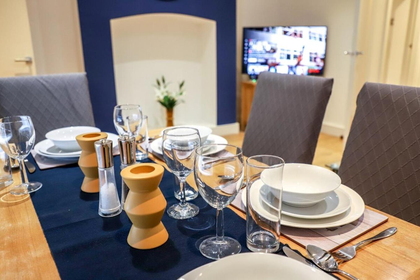 New- Modern 2Br Apt Wifi Sleep5 City Centre Шефилд Экстерьер фото