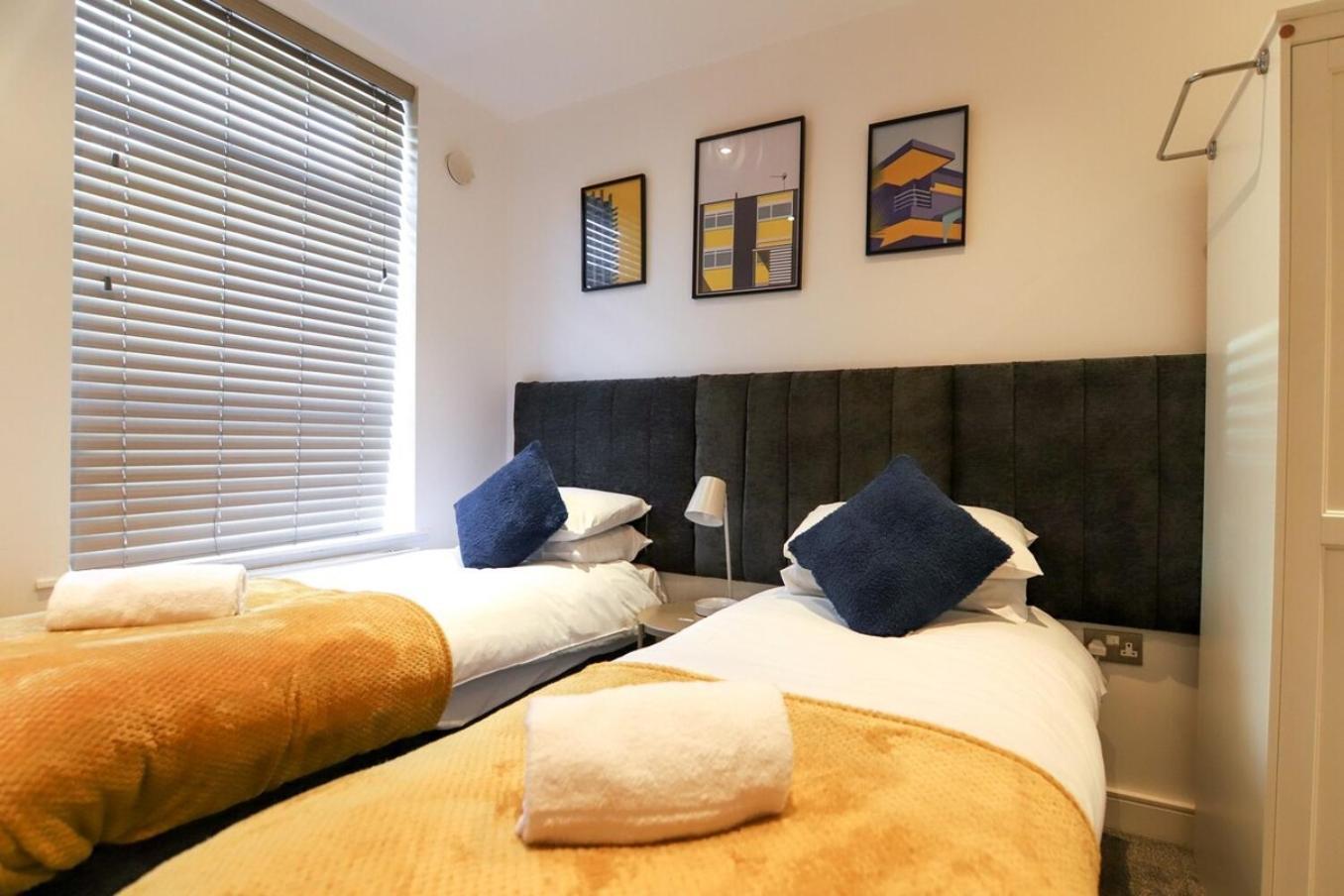 New- Modern 2Br Apt Wifi Sleep5 City Centre Шефилд Экстерьер фото