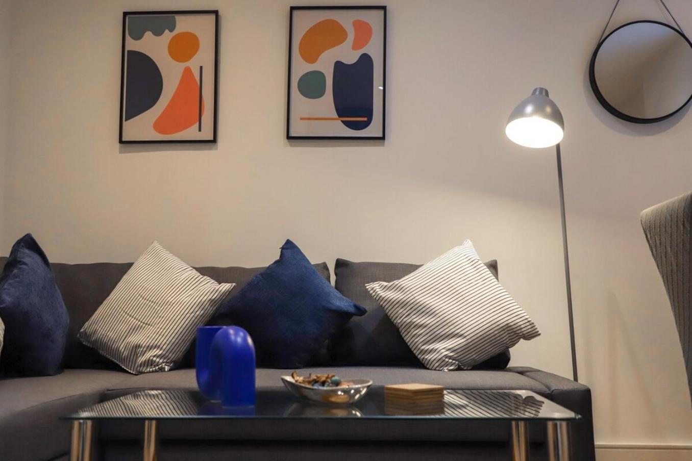 New- Modern 2Br Apt Wifi Sleep5 City Centre Шефилд Экстерьер фото