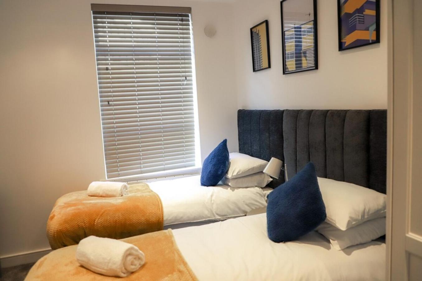 New- Modern 2Br Apt Wifi Sleep5 City Centre Шефилд Экстерьер фото