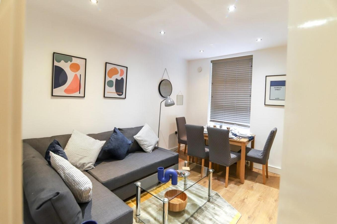 New- Modern 2Br Apt Wifi Sleep5 City Centre Шефилд Экстерьер фото