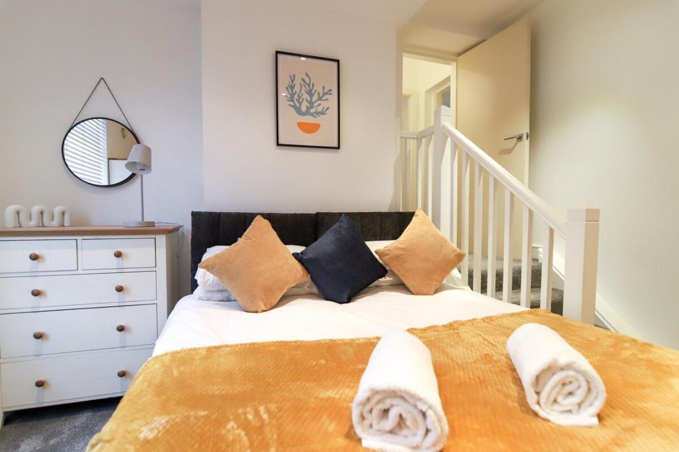 New- Modern 2Br Apt Wifi Sleep5 City Centre Шефилд Экстерьер фото