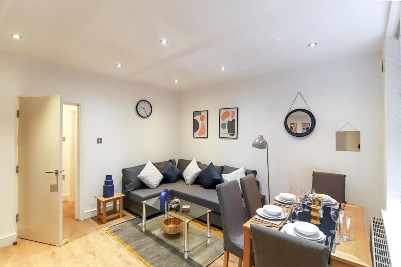 New- Modern 2Br Apt Wifi Sleep5 City Centre Шефилд Экстерьер фото