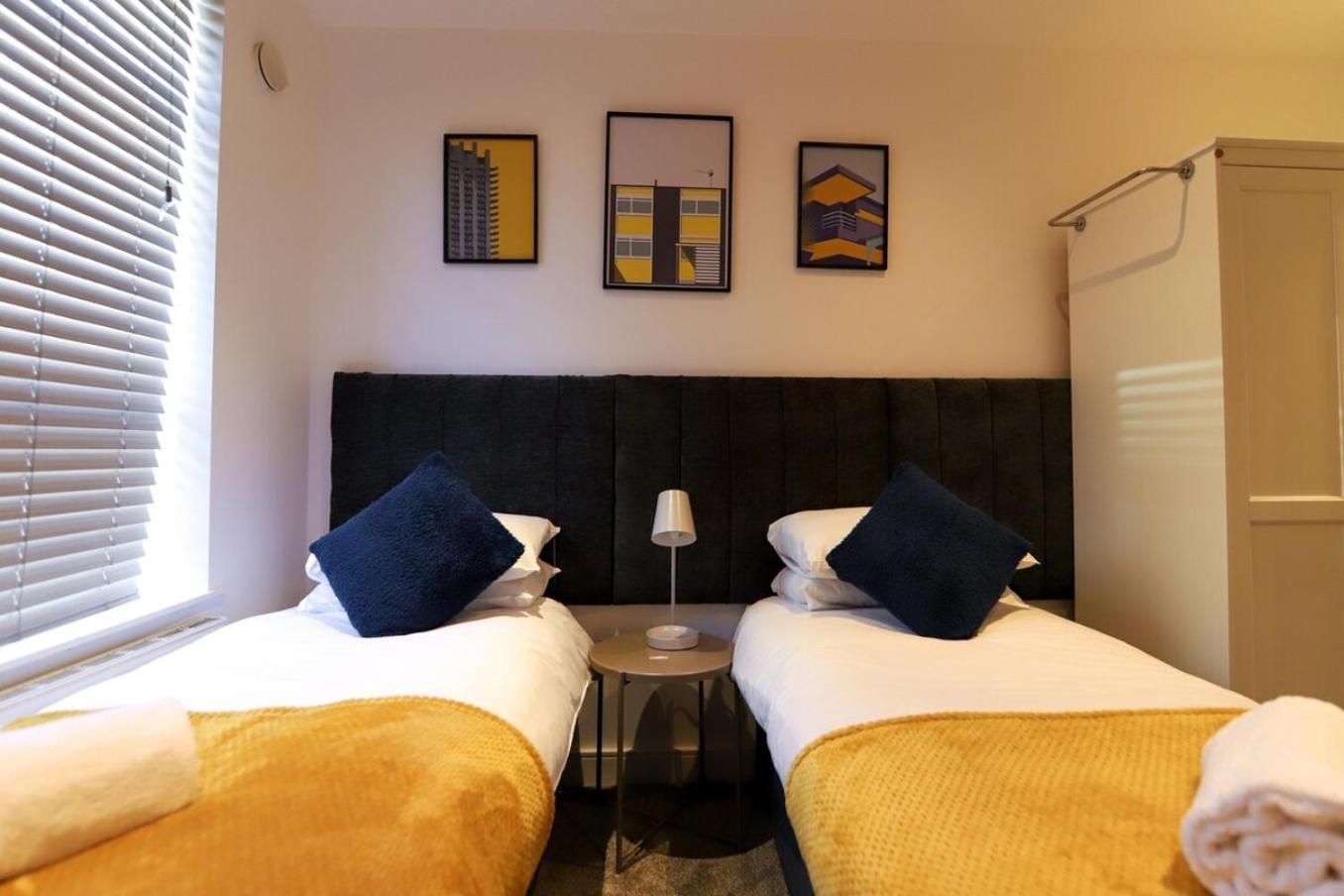 New- Modern 2Br Apt Wifi Sleep5 City Centre Шефилд Экстерьер фото