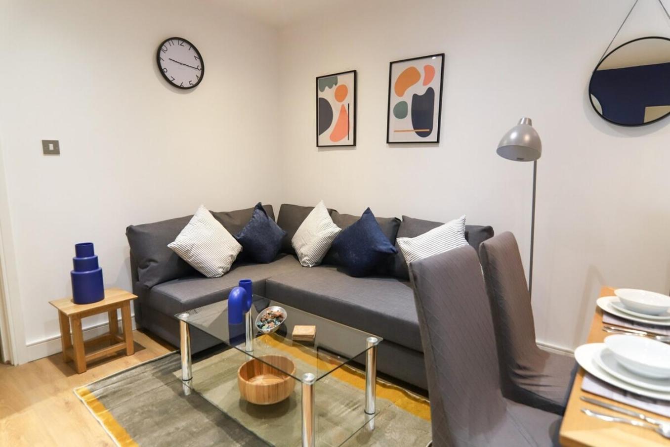 New- Modern 2Br Apt Wifi Sleep5 City Centre Шефилд Экстерьер фото