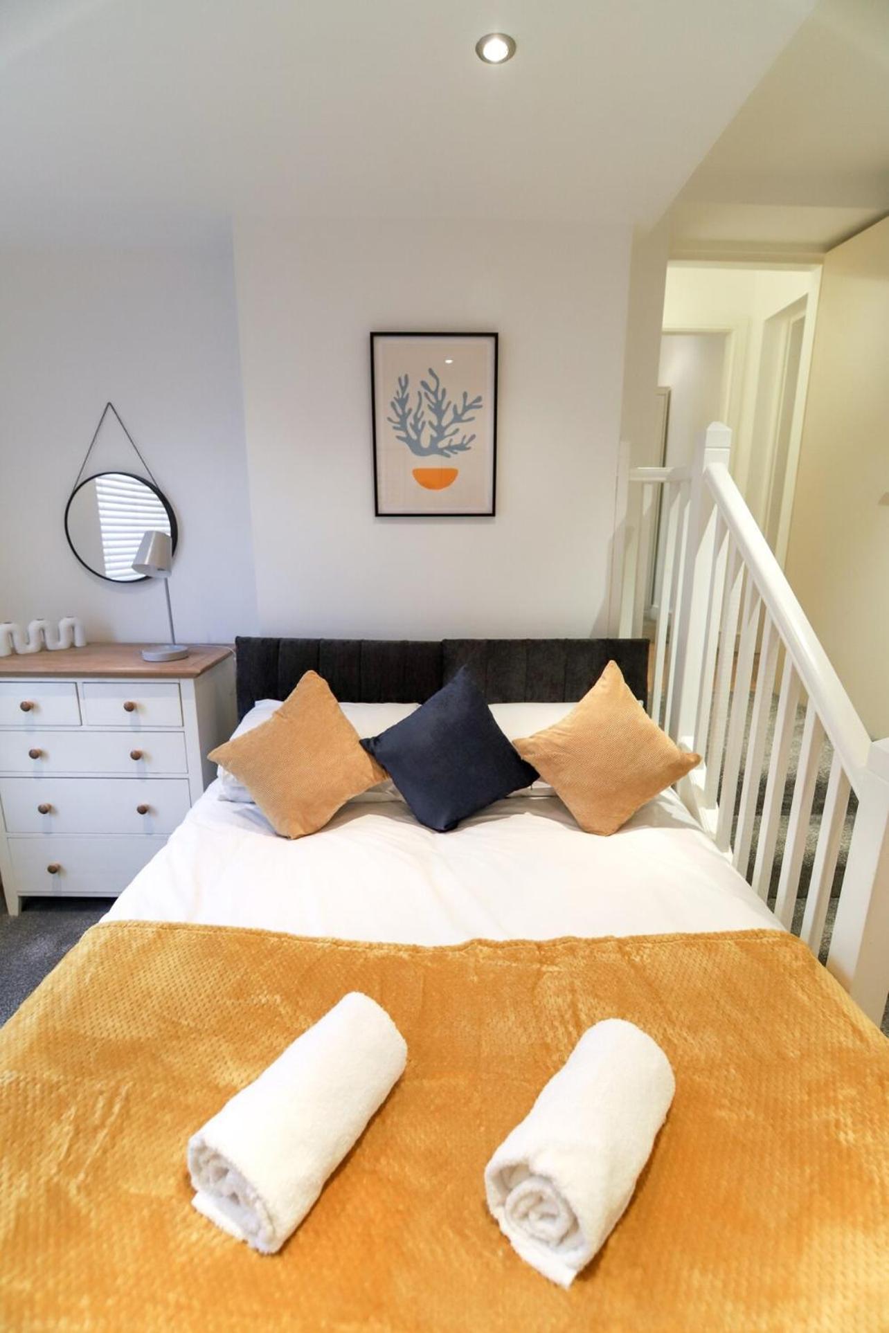 New- Modern 2Br Apt Wifi Sleep5 City Centre Шефилд Экстерьер фото