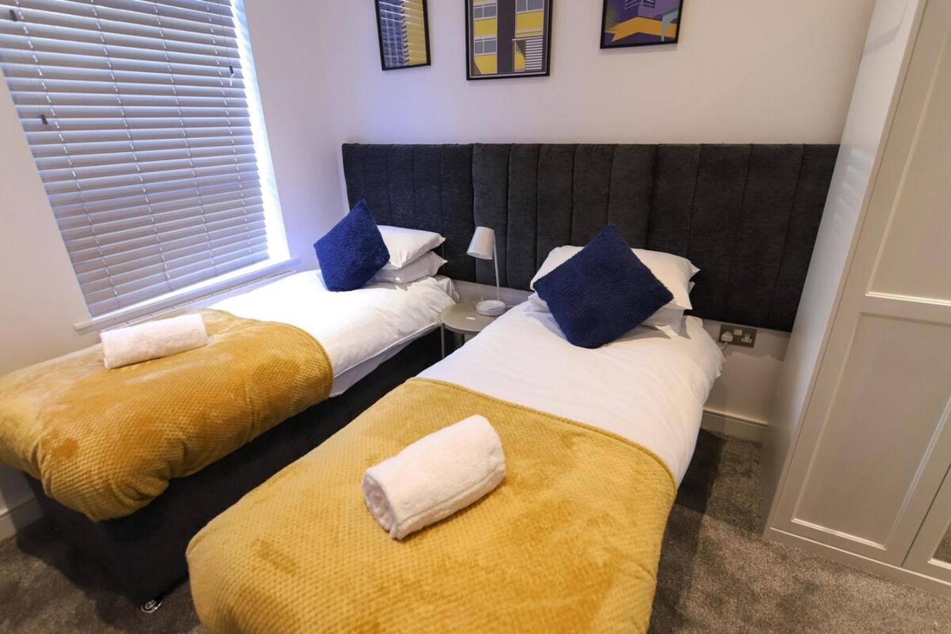 New- Modern 2Br Apt Wifi Sleep5 City Centre Шефилд Экстерьер фото