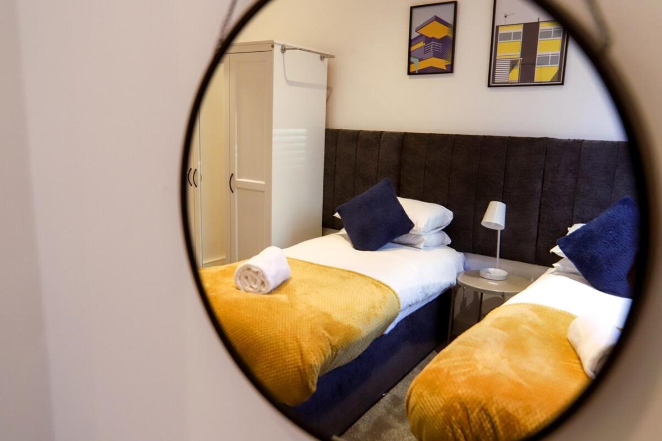 New- Modern 2Br Apt Wifi Sleep5 City Centre Шефилд Экстерьер фото