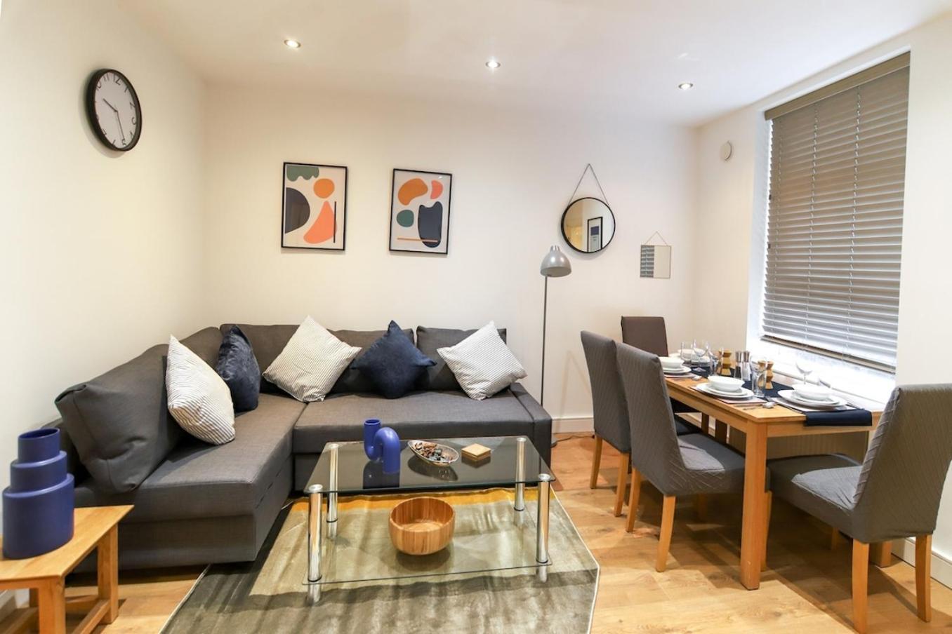New- Modern 2Br Apt Wifi Sleep5 City Centre Шефилд Экстерьер фото